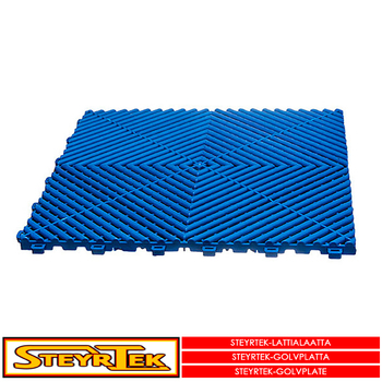 "Floortile ocean blue 40x40cm 4 pcs